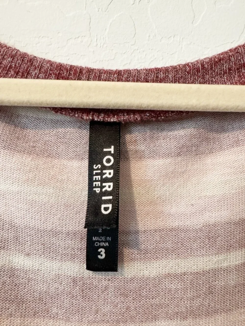 Torrid Striped Matching Loungewear Set Sleep Shirt Pajama Shorts Plus Size 3X